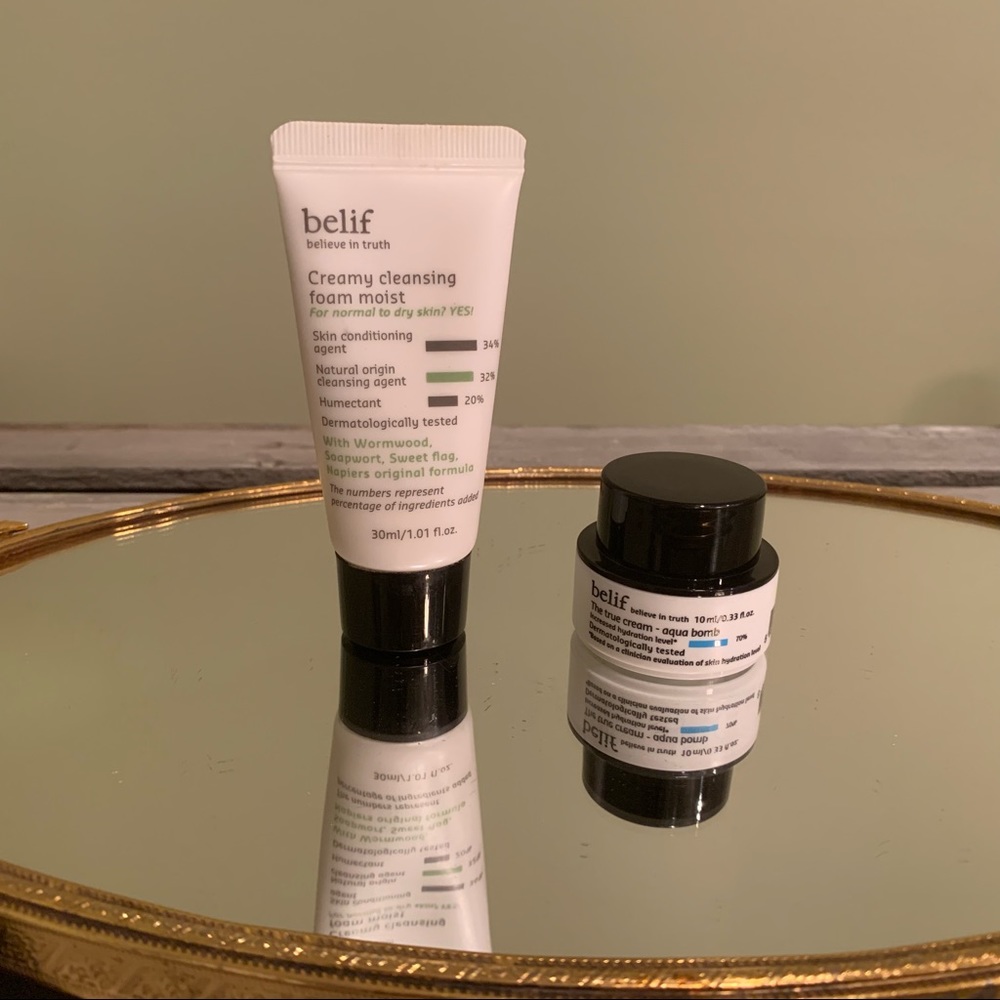 Belif K-beauty Travel Skincare Set